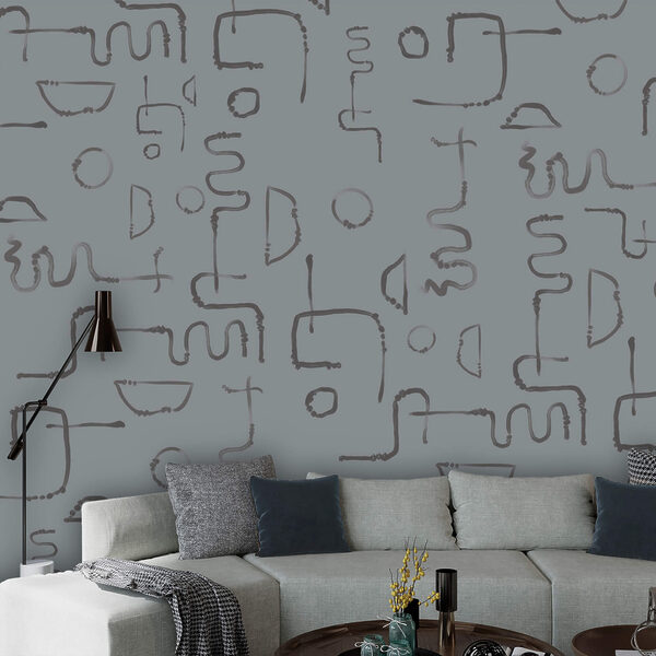 Fototapeta Fototapeta Wzór linii i kształtów (SKU: t00478)