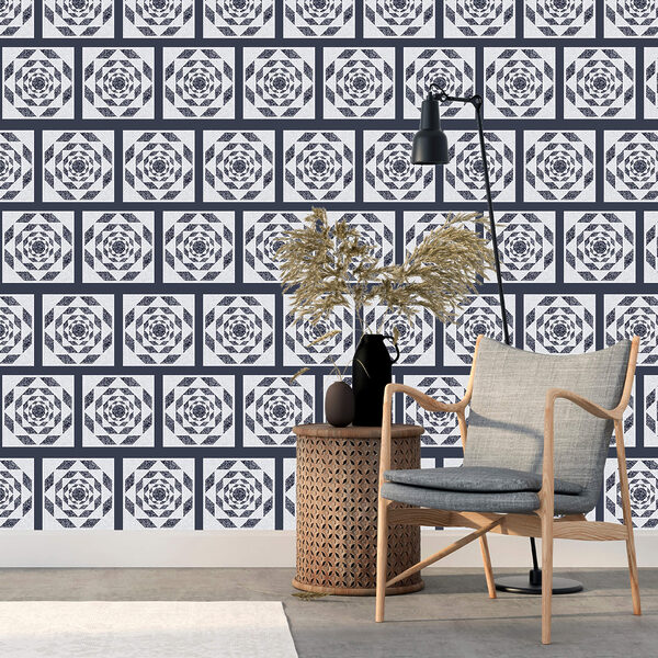 Wzór kwadratów i wzór kwiatu