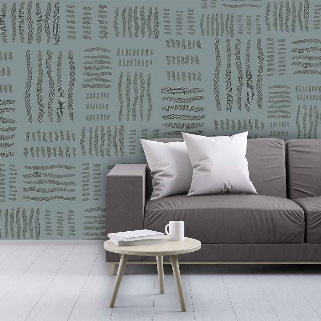 Wzór czarnych i białych linii