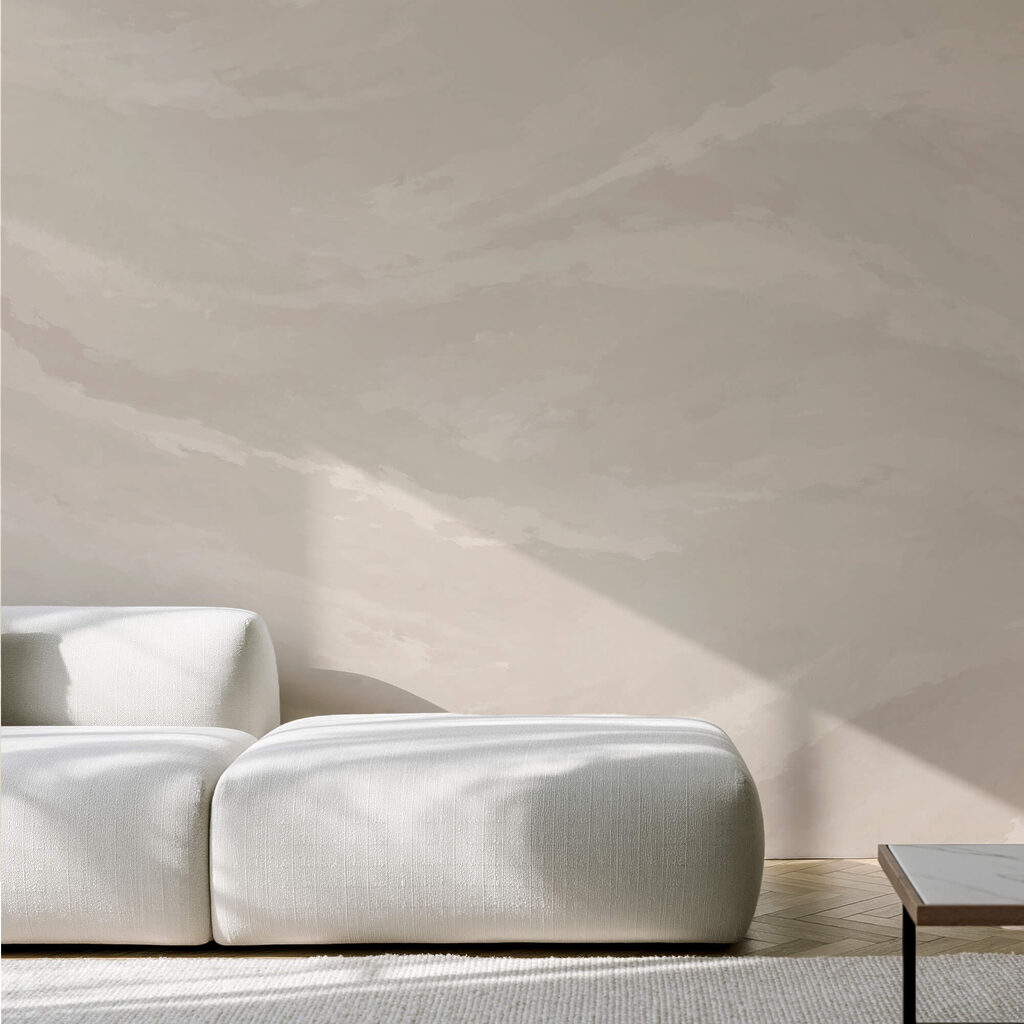 Biała powierzchnia z dużą ilością chmur