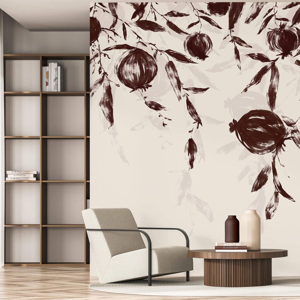 Obraz przedstawiający owoce na gałęzi Obraz przedstawiający owoce na gałęzi