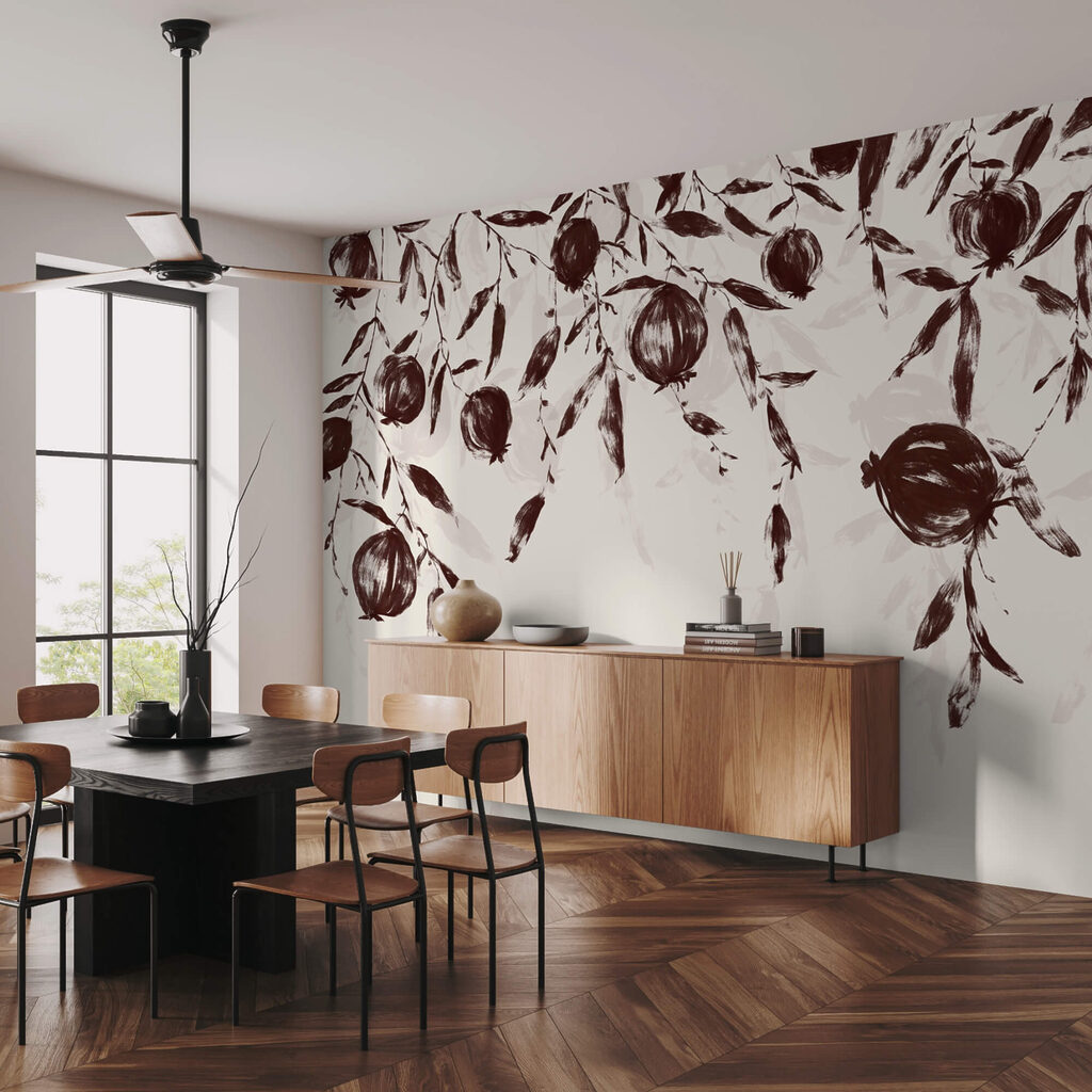 Obraz przedstawiający owoce na gałęzi Obraz przedstawiający owoce na gałęzi