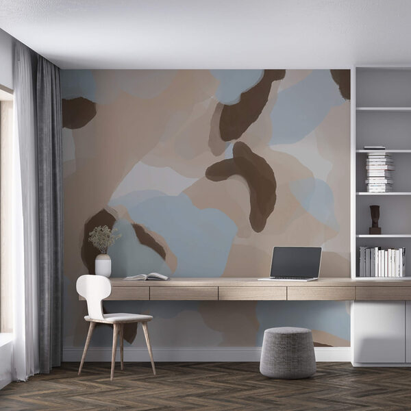 Abstrakcyjne kształty w delikatnych kolorach Abstrakcyjne kształty w delikatnych kolorach