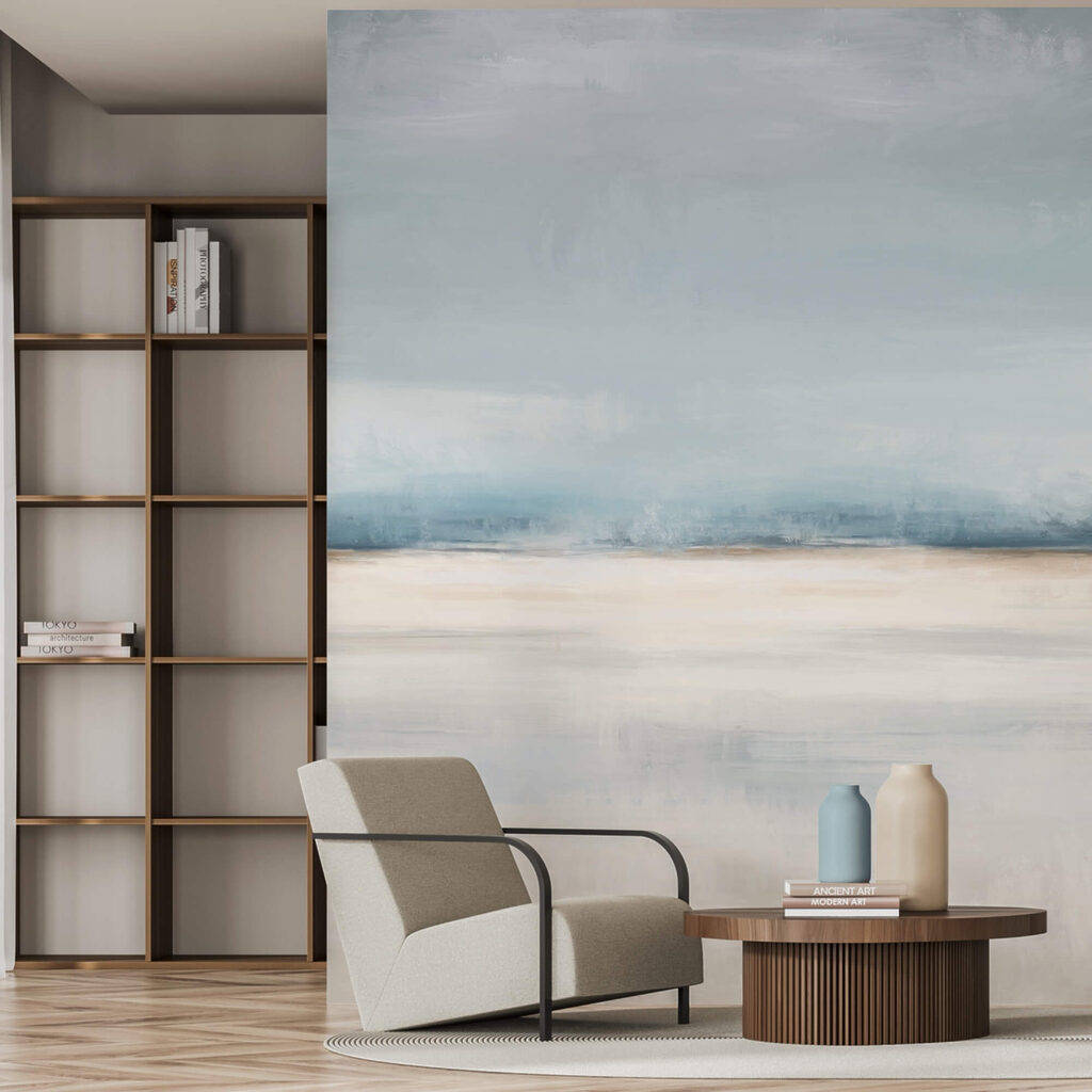 Krajobraz z zachmurzonym niebem Krajobraz z zachmurzonym niebem