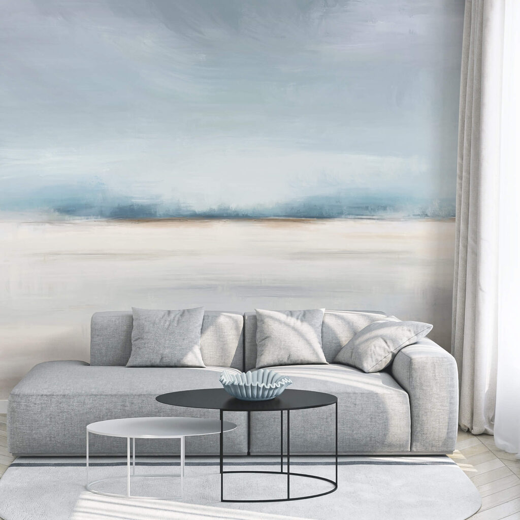 Krajobraz z zachmurzonym niebem Krajobraz z zachmurzonym niebem