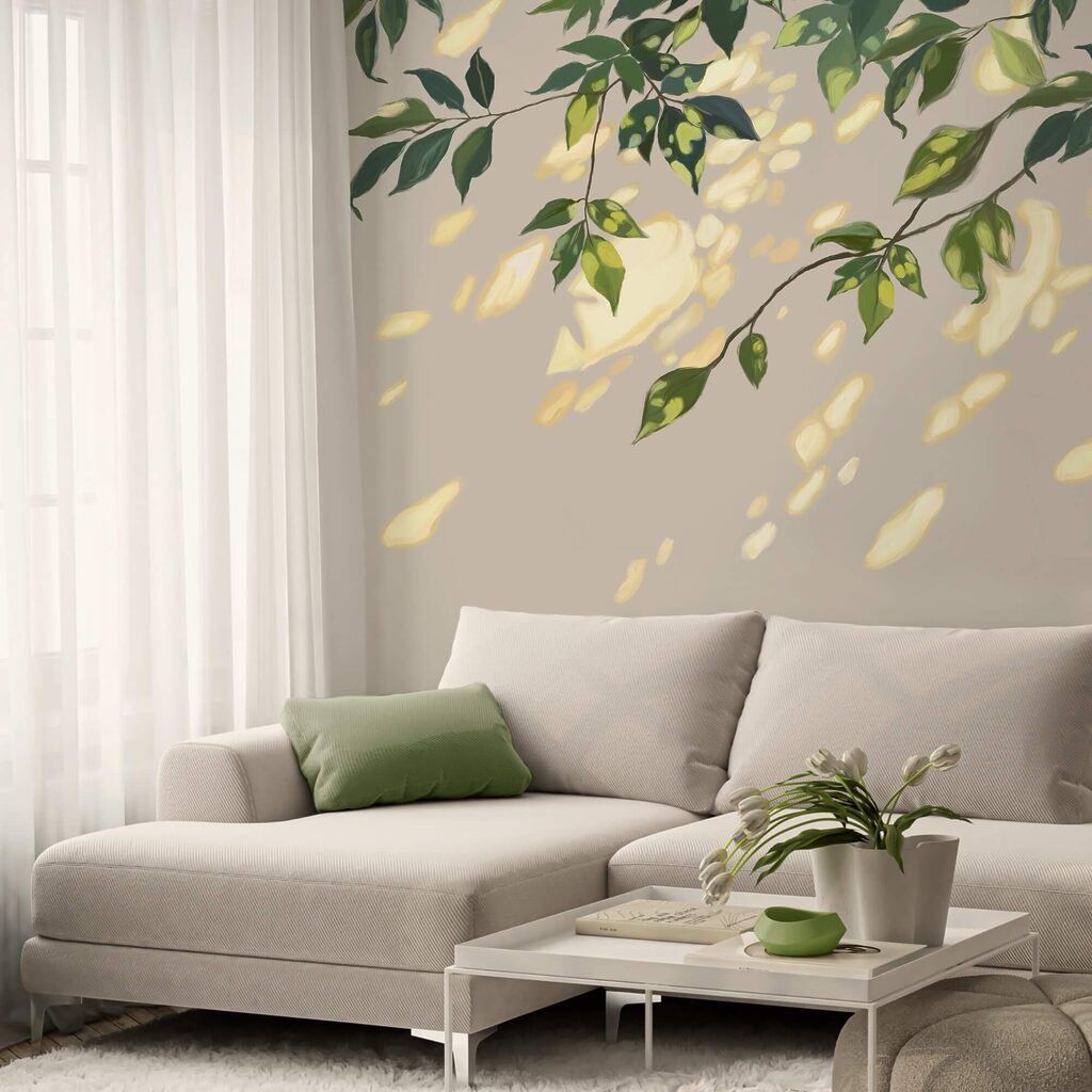 Gałąź z liśćmi Gałąź z liśćmi