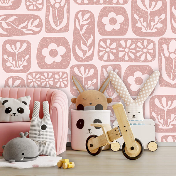 Wzór kwiatów i liści Wzór kwiatów i liści