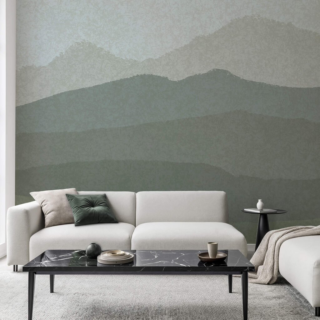 Krajobraz gór i mgły Krajobraz gór i mgły