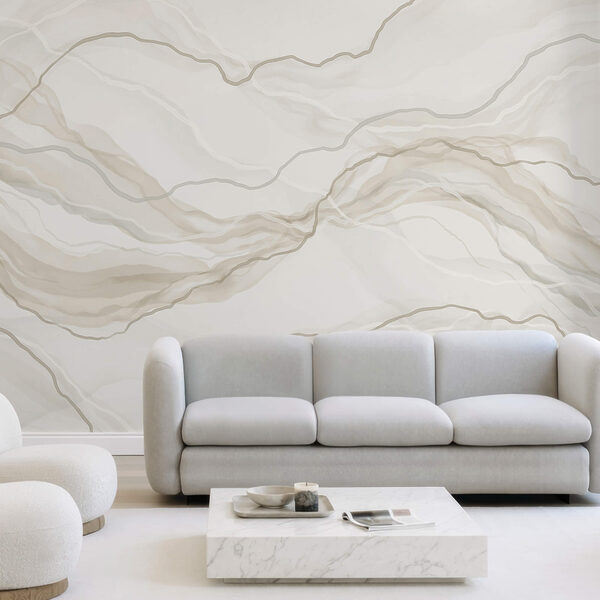 Biała i szara marmurkowa powierzchnia