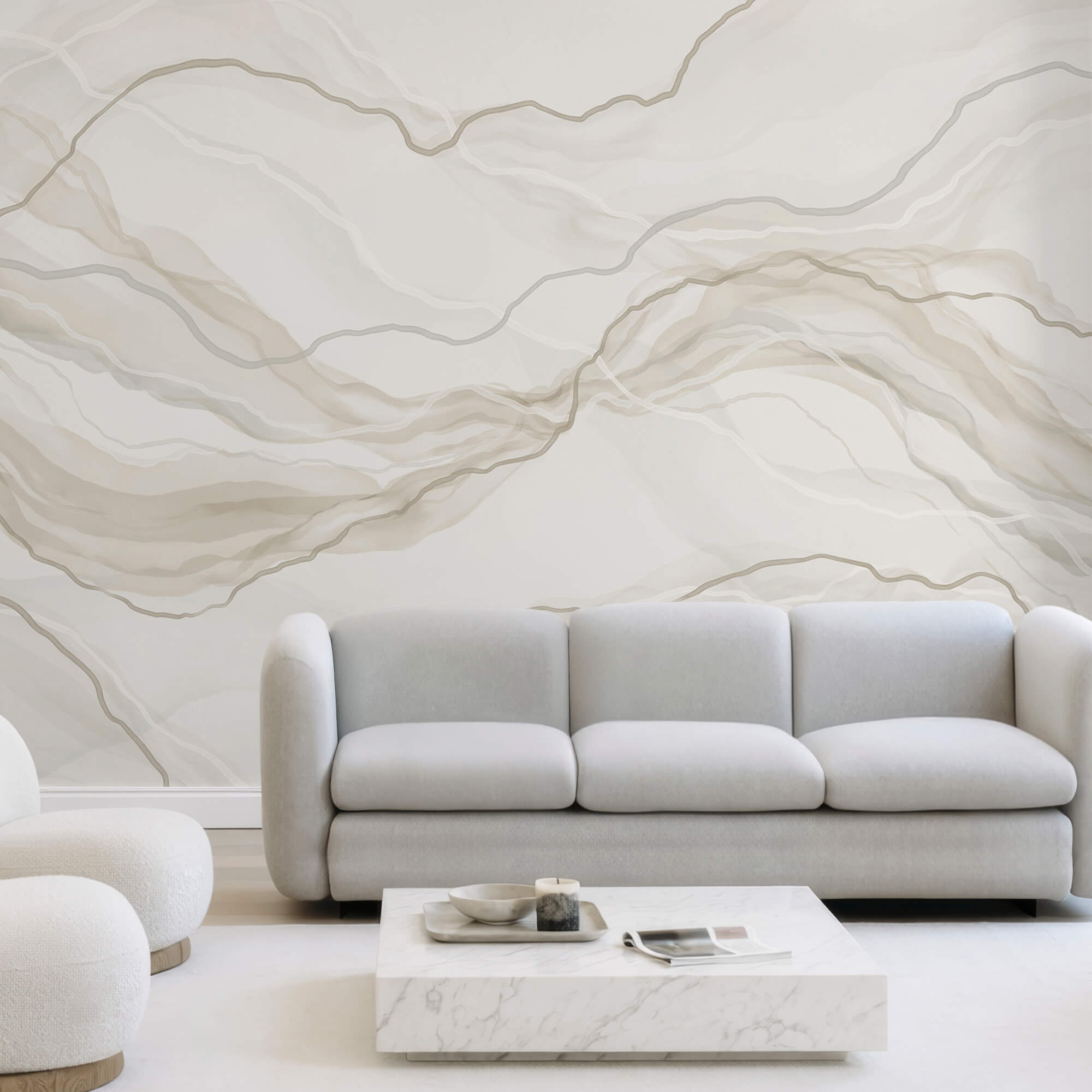 Biała i szara marmurkowa powierzchnia