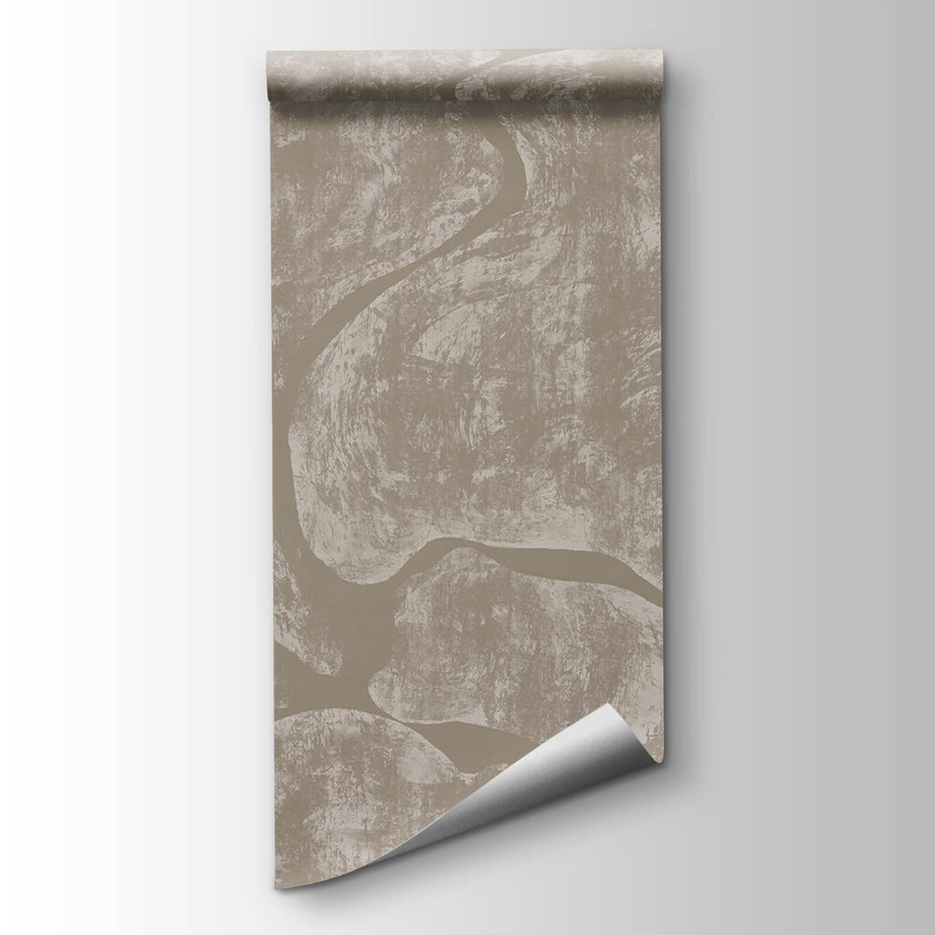 Organic pattern in muted tones Organic pattern in muted tones