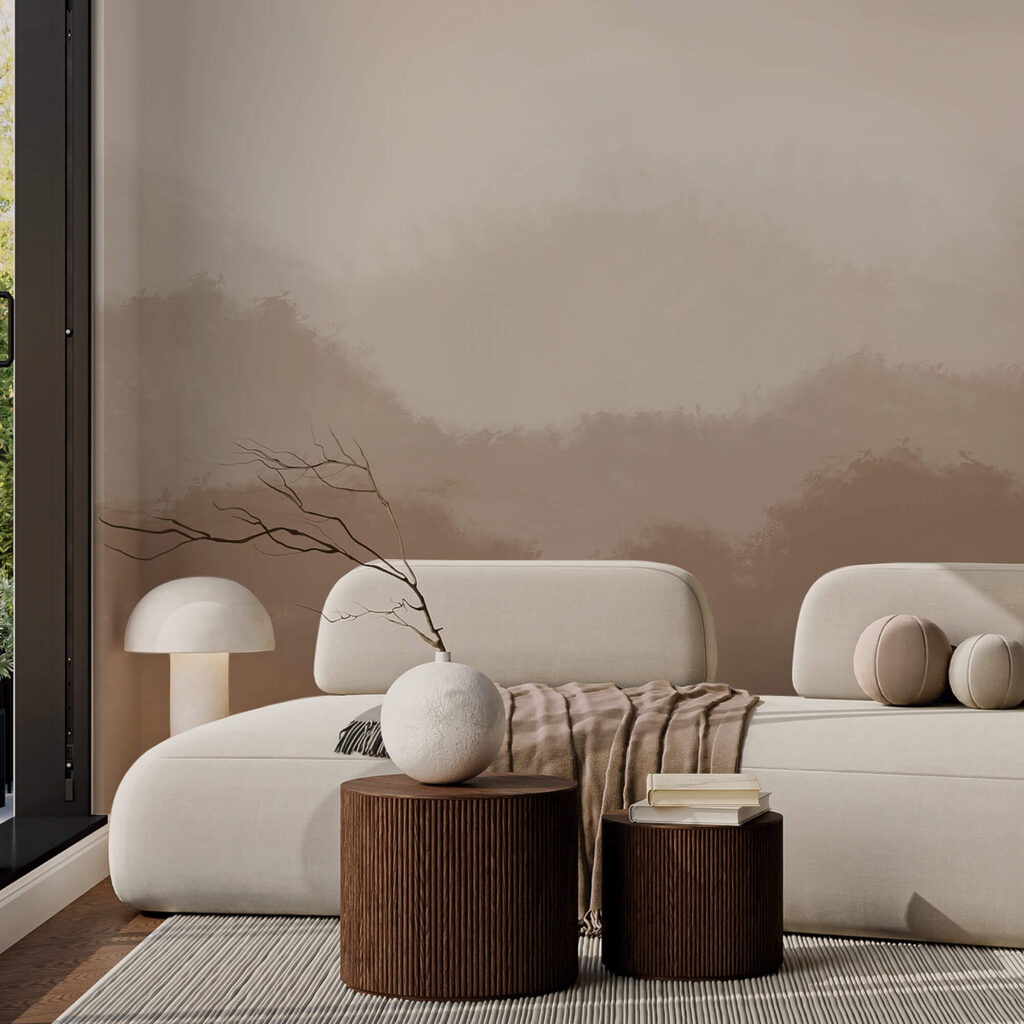 Brązowo-białe tło