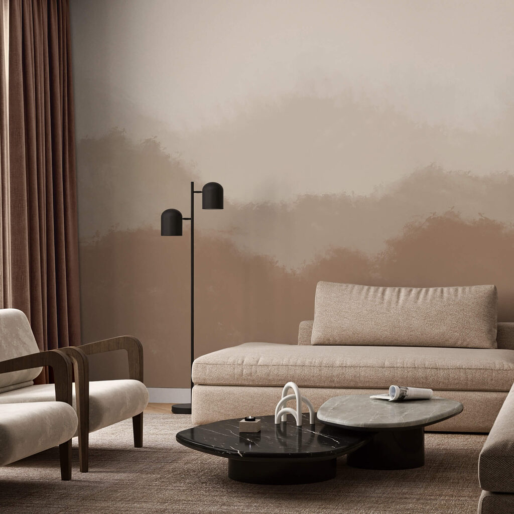 Brązowo-białe tło