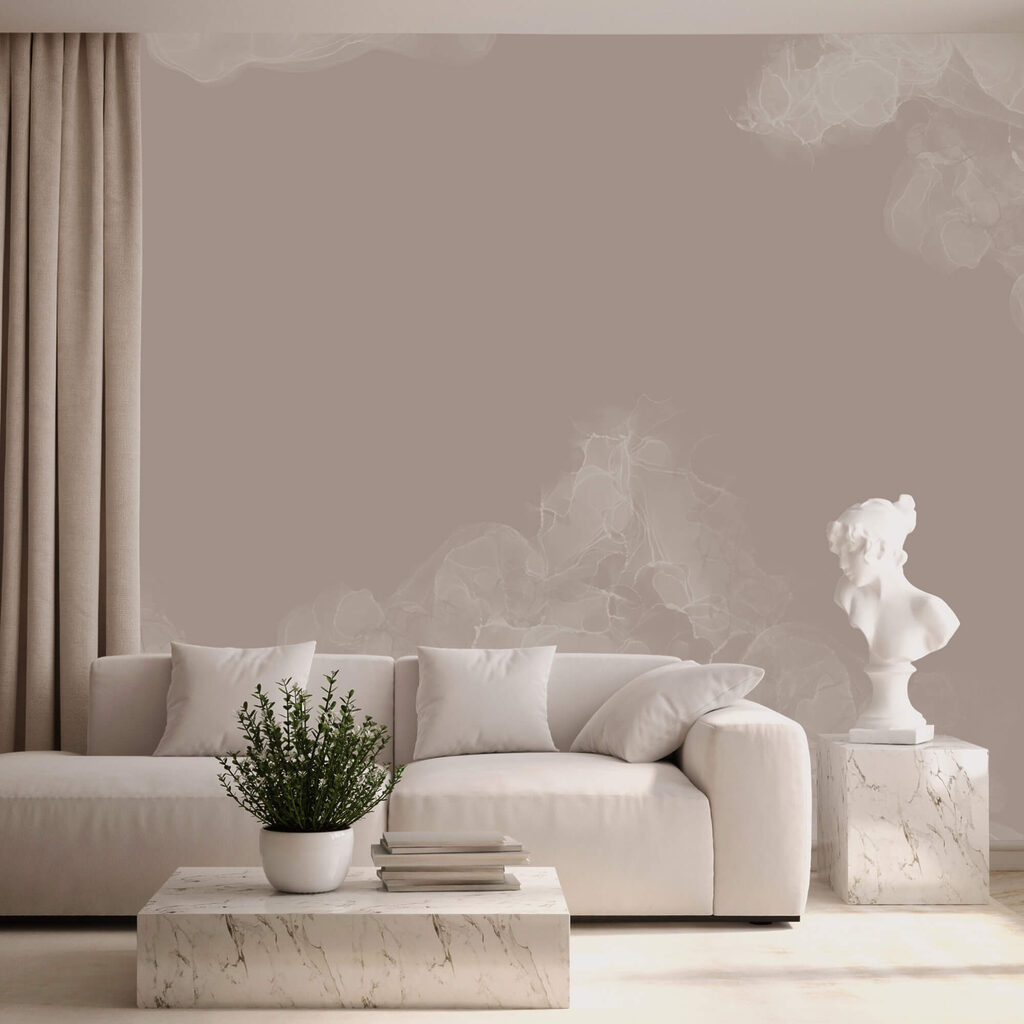 Mgła wiruje w delikatnych barwach Mgła wiruje w delikatnych barwach