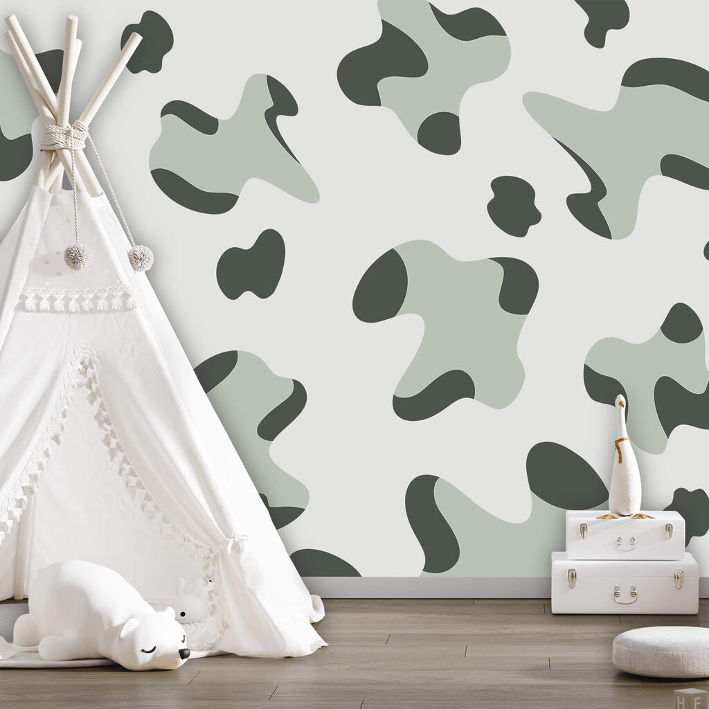 Wzór z czarnych i białych plam