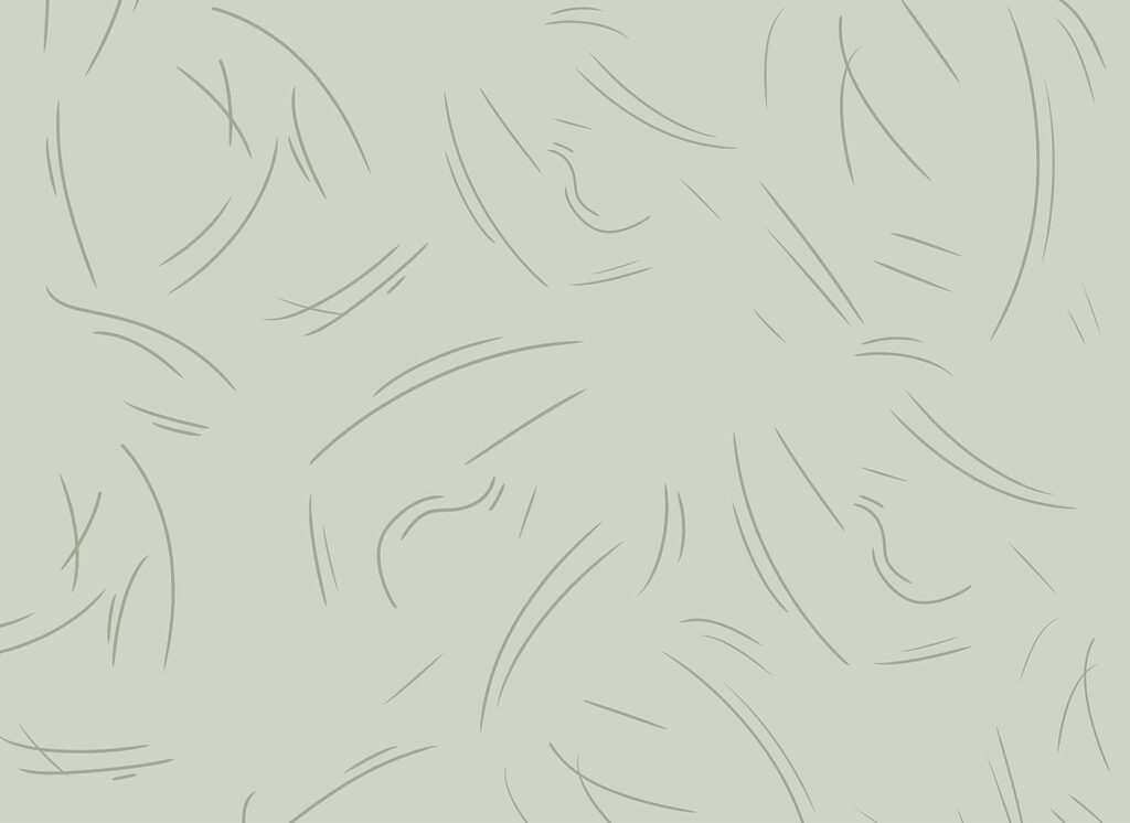 Soft lines create gentle movement