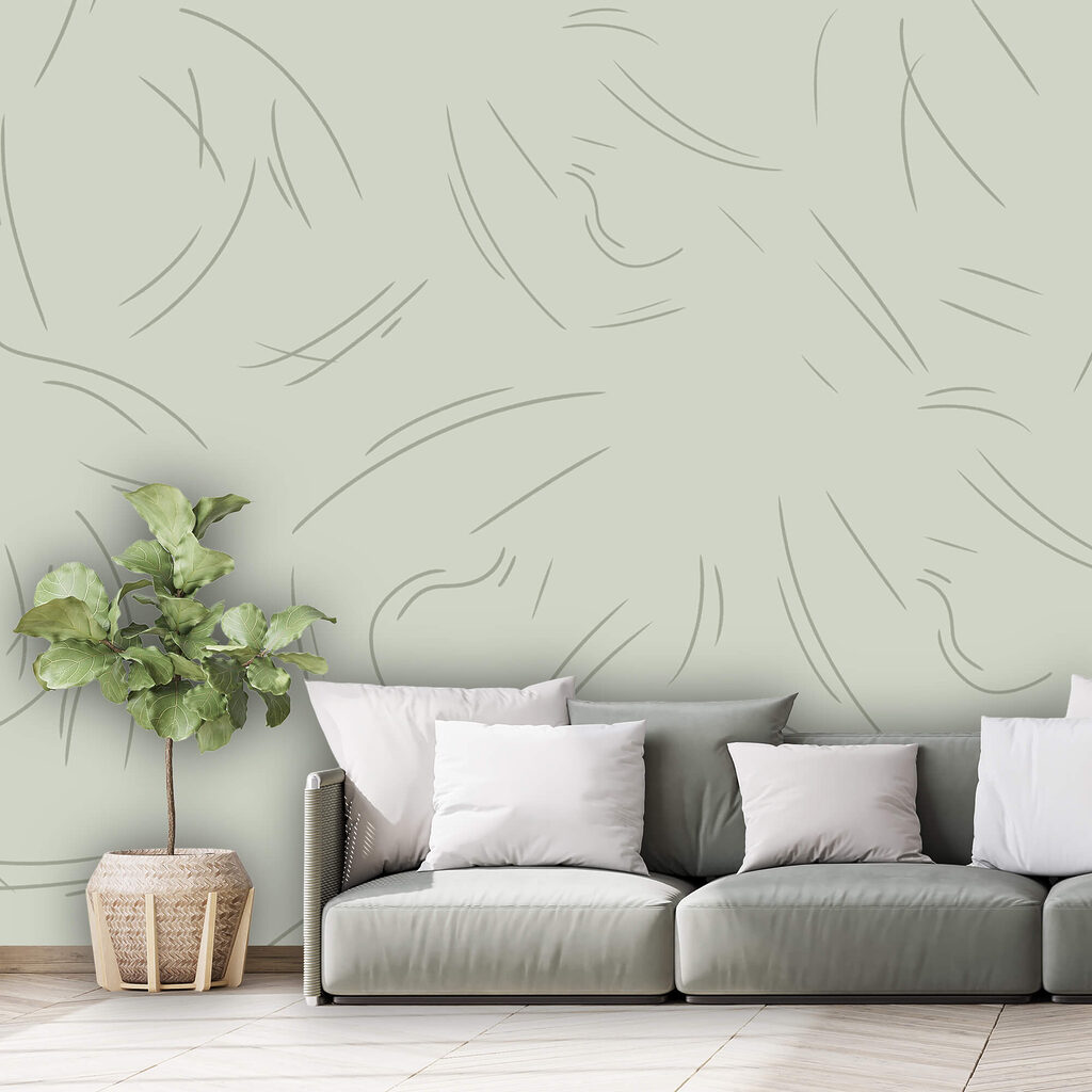 Delikatne linie nadają całości łagodny ruch