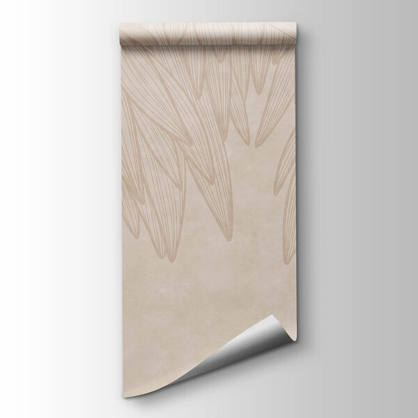Gentle organic textures in soft tones