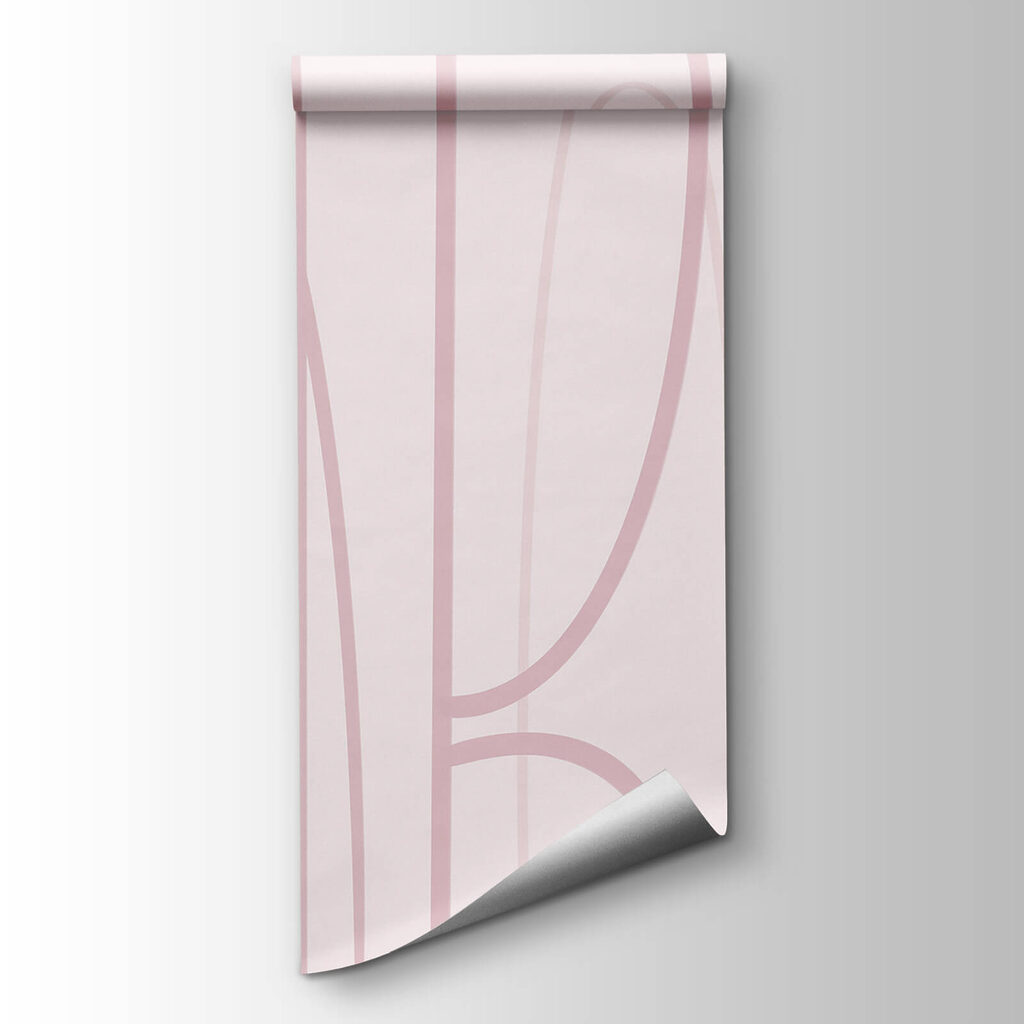 Pink and white background with lines Pink and white background with lines
