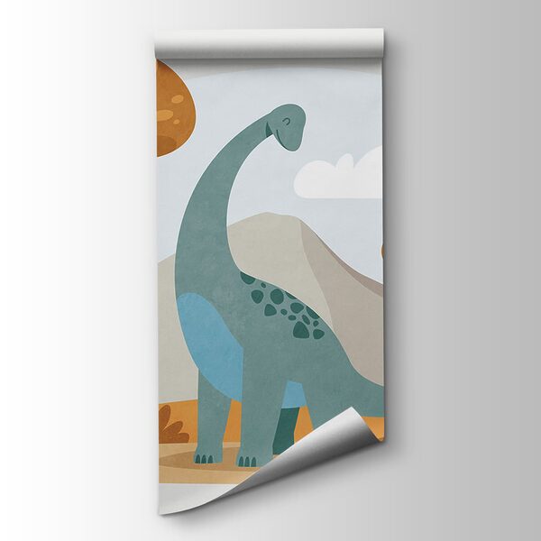 Cartoon of a dinosaur