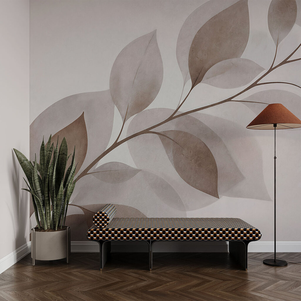 Gałąź z liśćmi