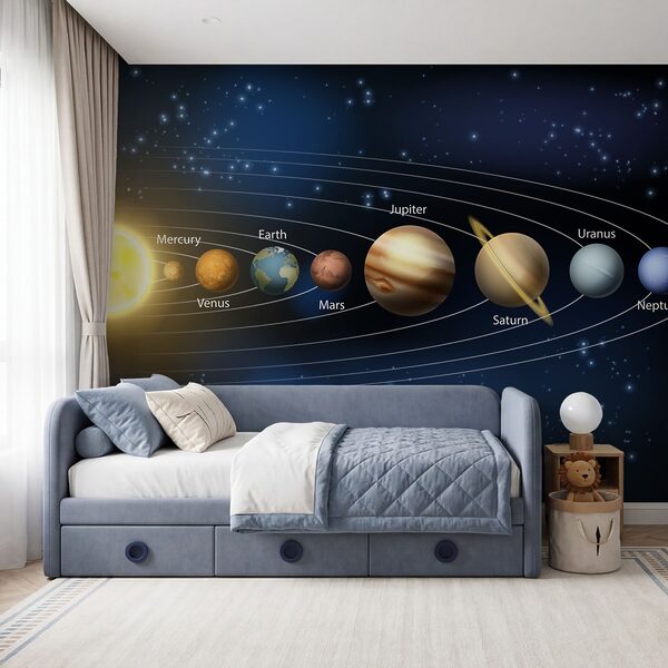 Układ Słoneczny z planetami i gwiazdami Układ Słoneczny z planetami i gwiazdami