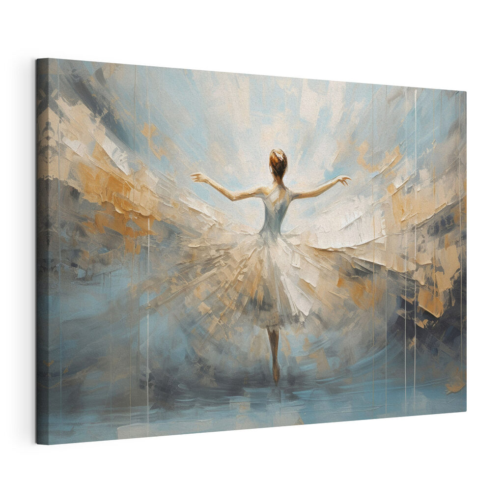 A painting of a woman dancing A painting of a woman dancing