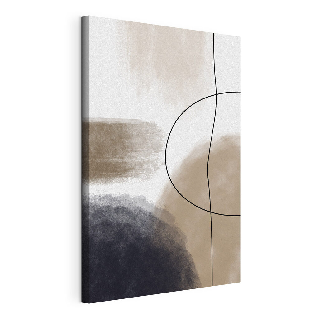 Abstract shapes in muted tones Abstract shapes in muted tones