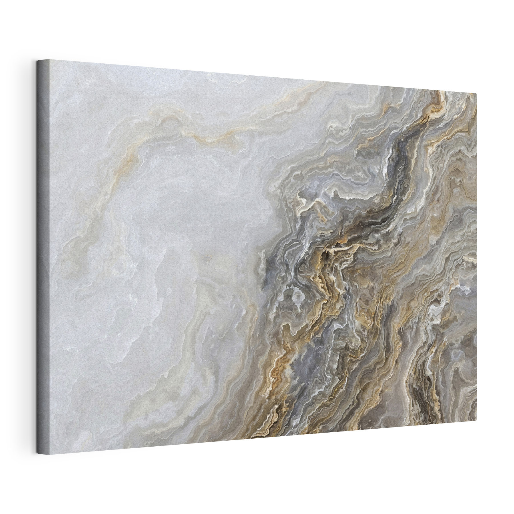 A close up of a marble