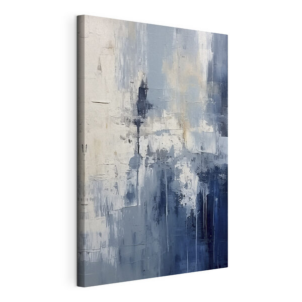 Calm shades of blue and white blend Calm shades of blue and white blend