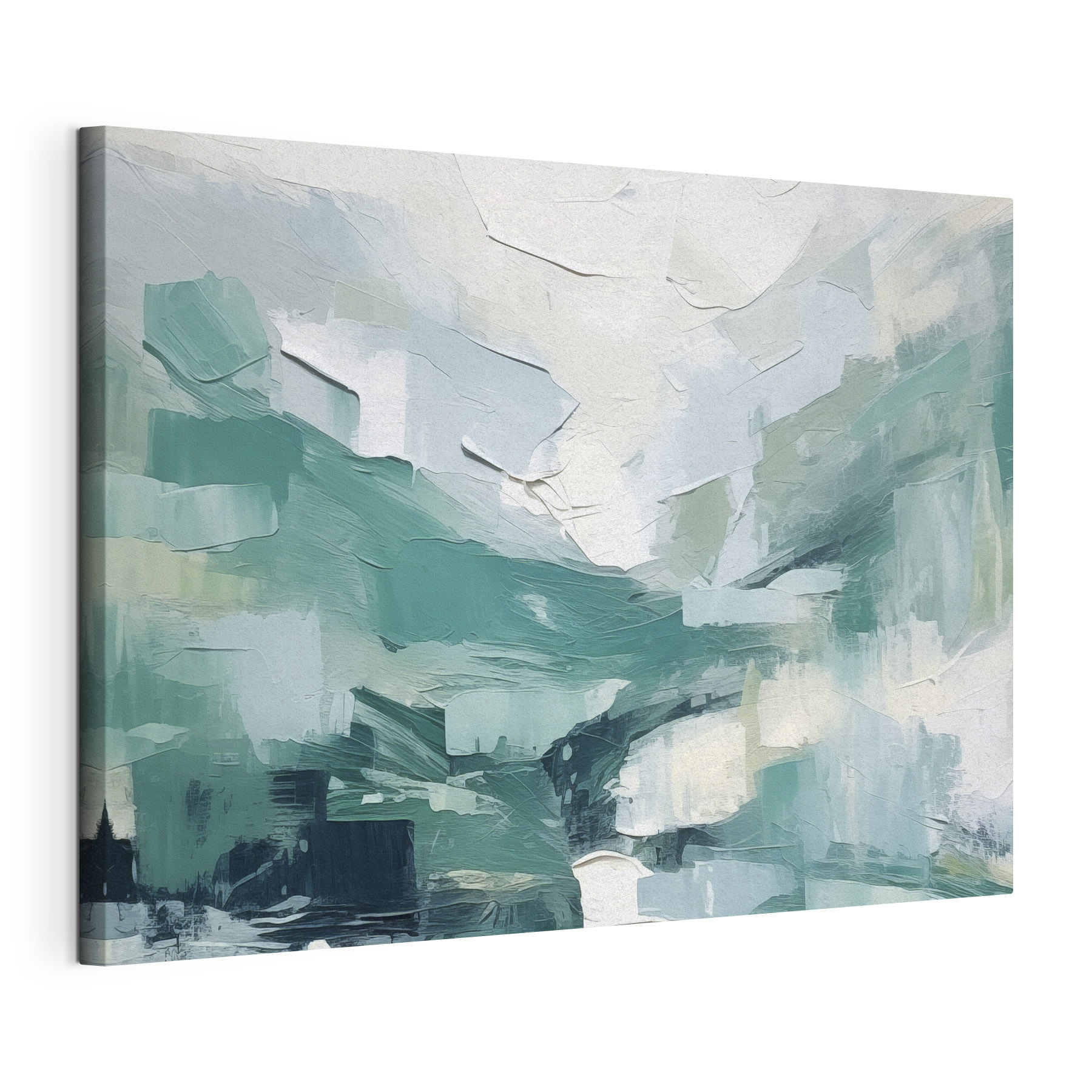 A painting of a landscape