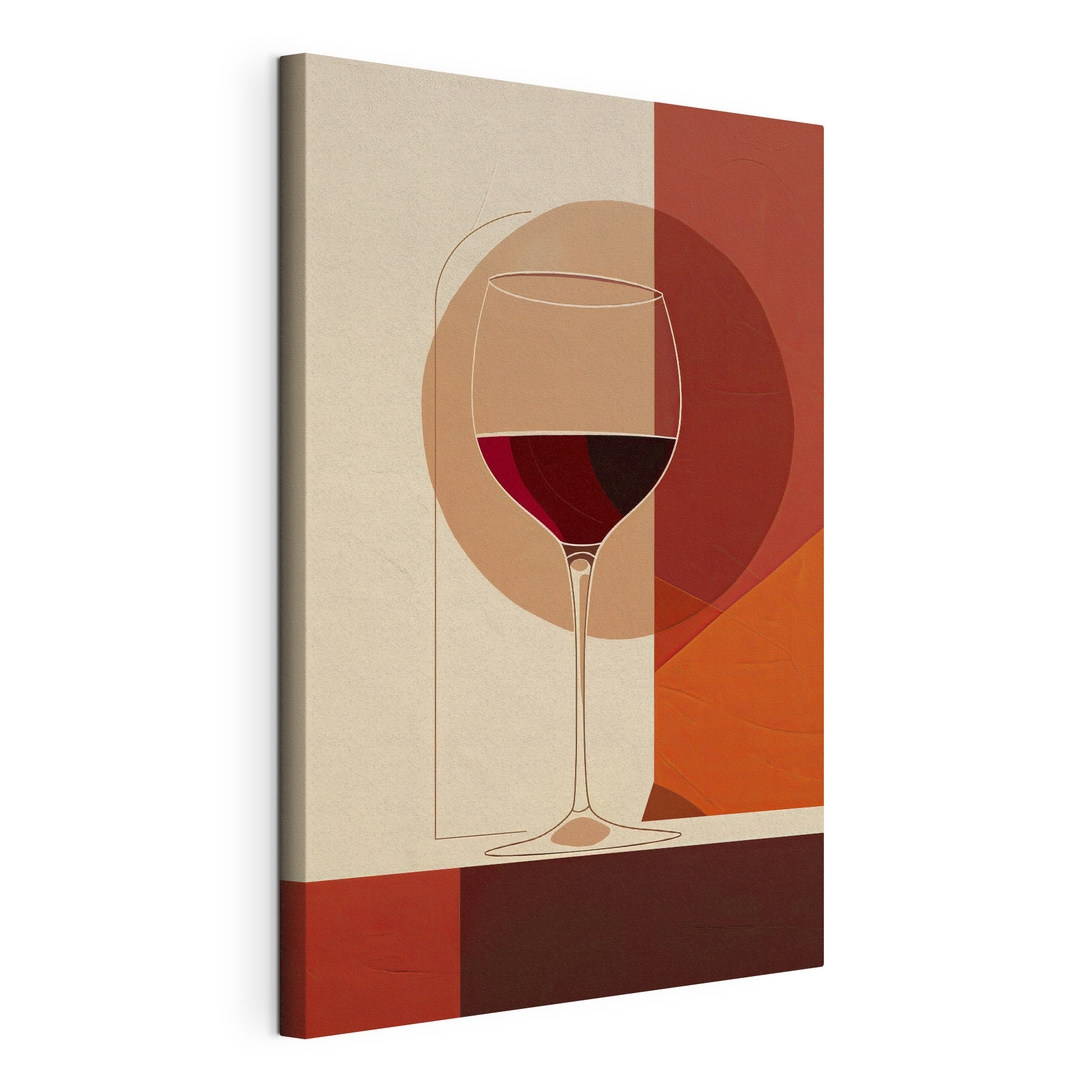 Glass of wine with a red liquid in it Glass of wine with a red liquid in it