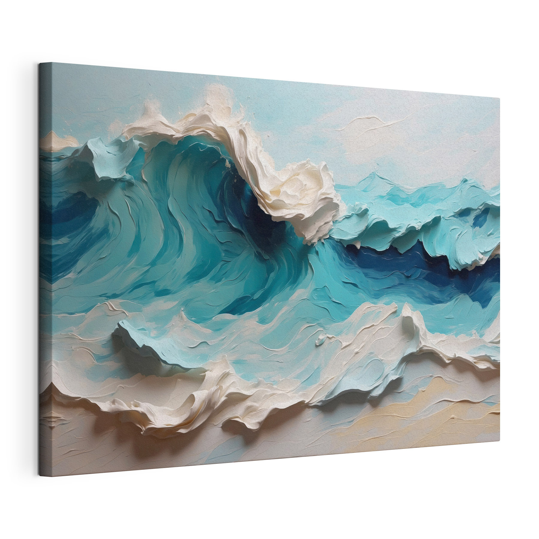 Painting of a wave