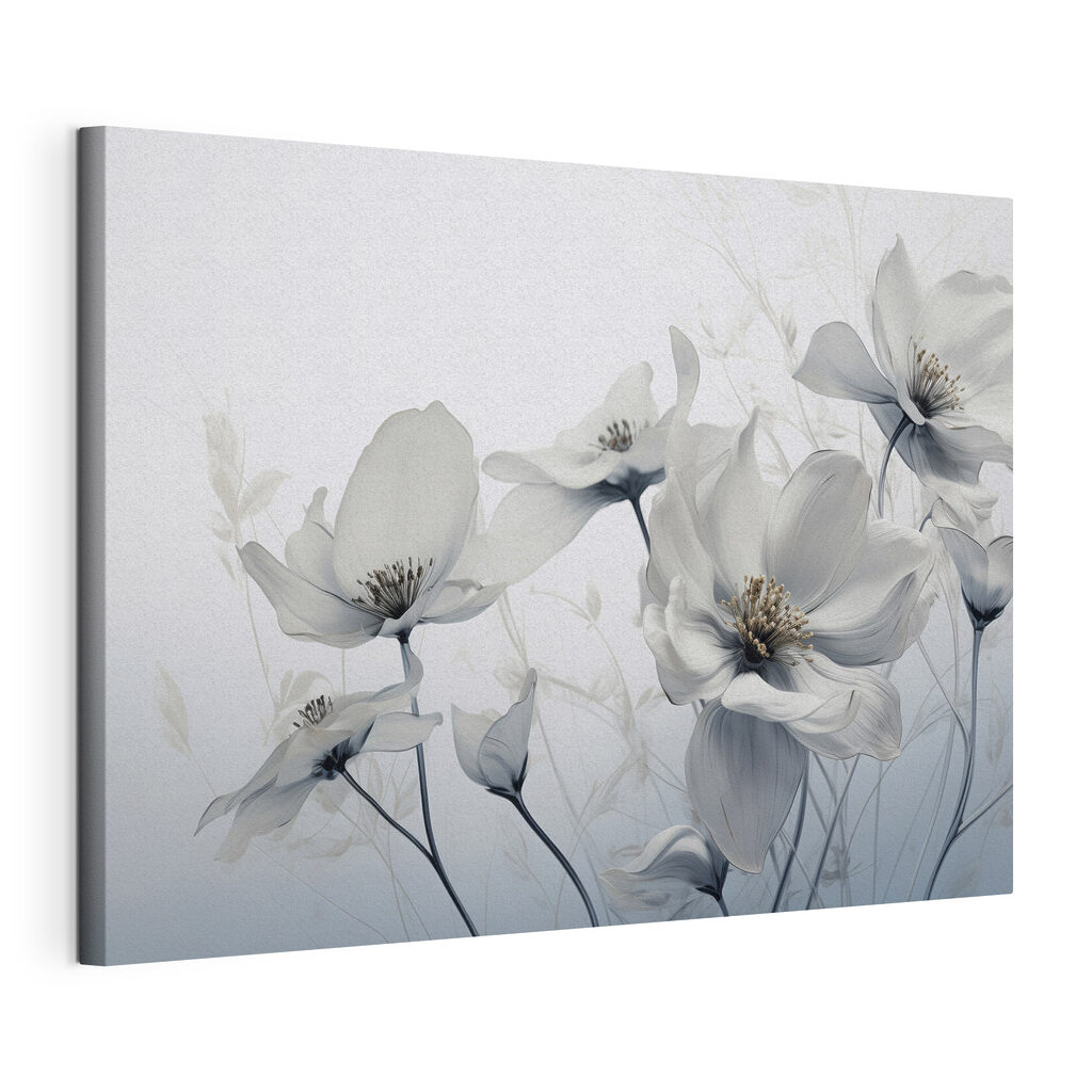 Delicate petals in soft tones