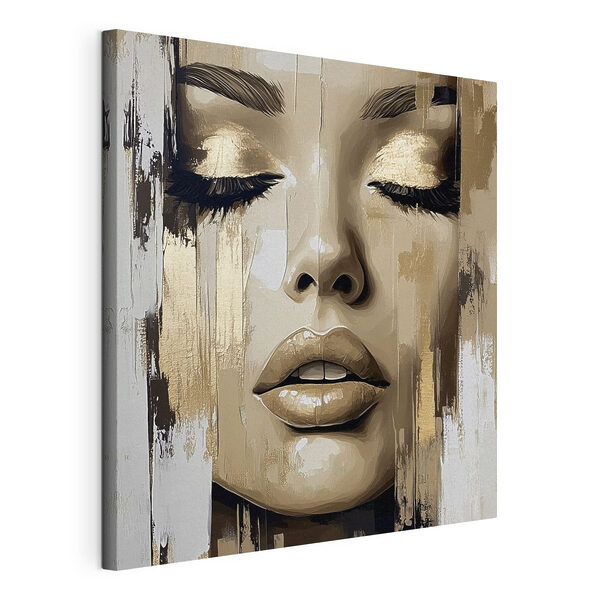 Obraz Painting of a woman's face (SKU: s42598) Obraz Painting of a woman's face (SKU: s42598)