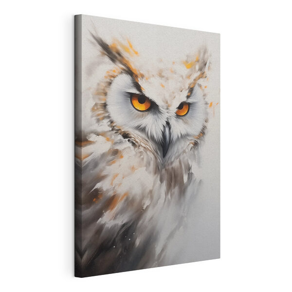Obraz Sowa z żółtymi oczami (SKU: s43283) Obraz Obraz Sowa z żółtymi oczami (SKU: s43283)