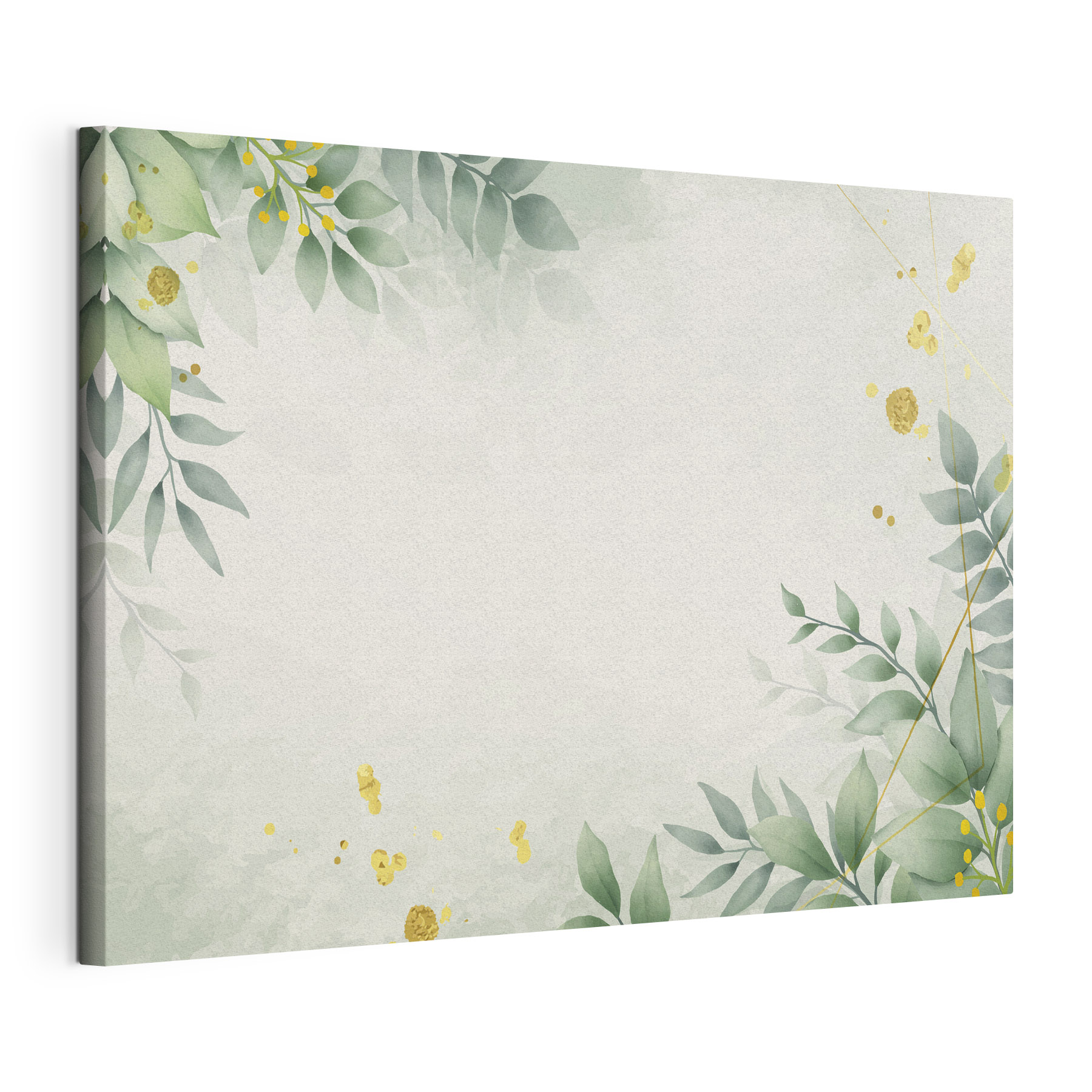 Elegant greenery with subtle hues Elegant greenery with subtle hues