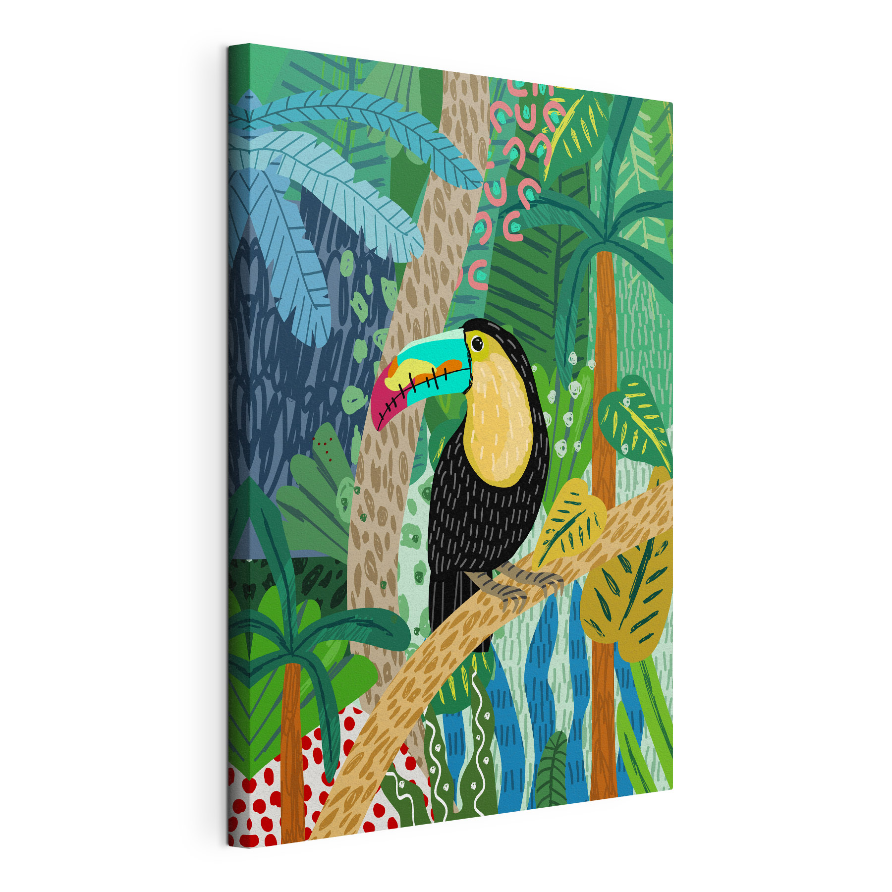 A bird sitting on a tree branch A bird sitting on a tree branch