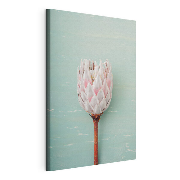 A flower on a stick