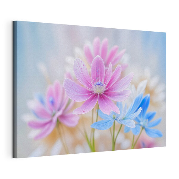 Delicate blooms in soft pastel colors Delicate blooms in soft pastel colors