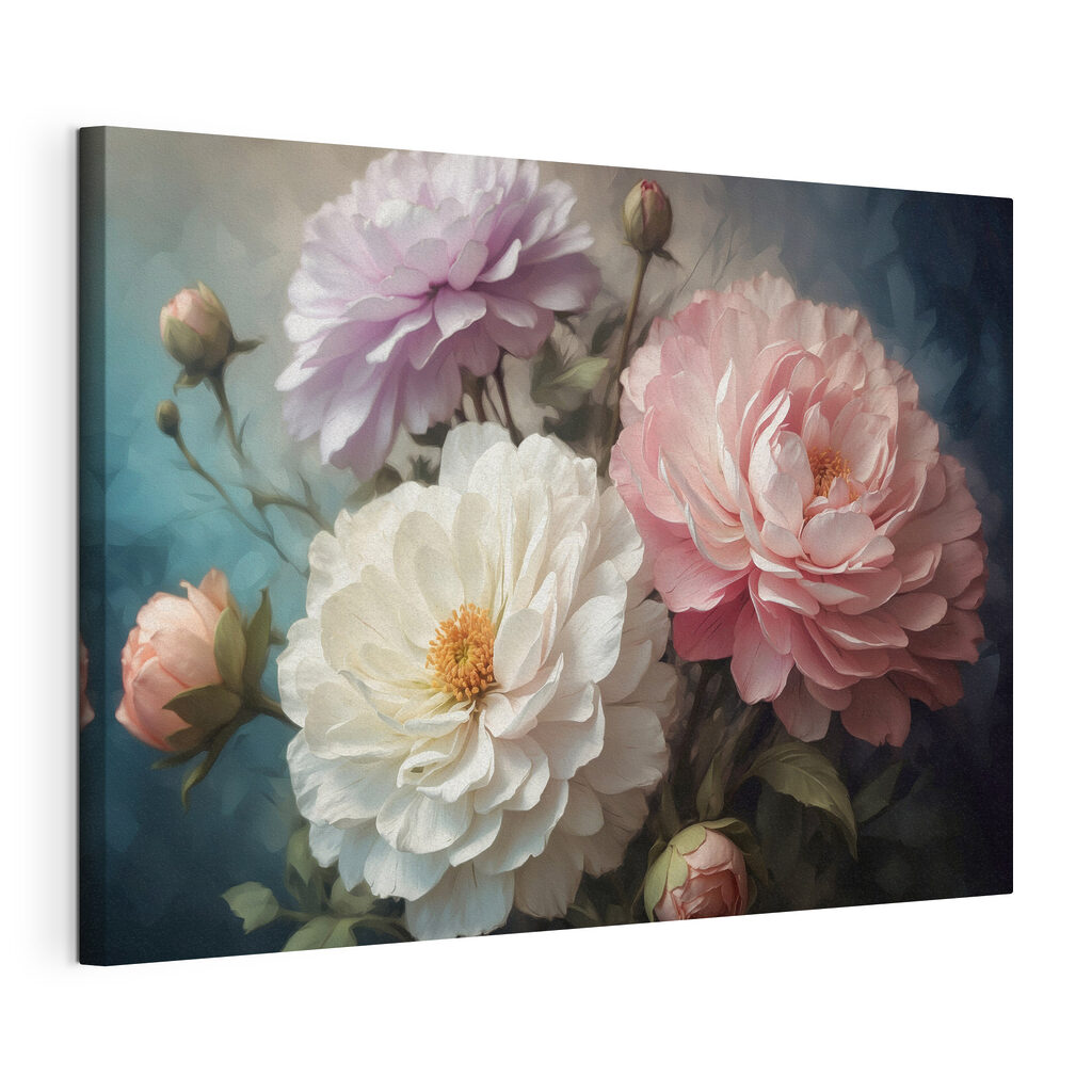 A group of flowers in a bouquet