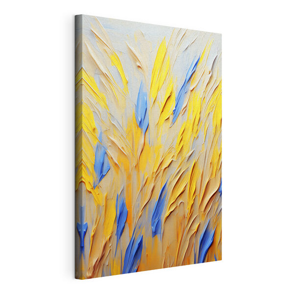 Vibrant colors create bold expression