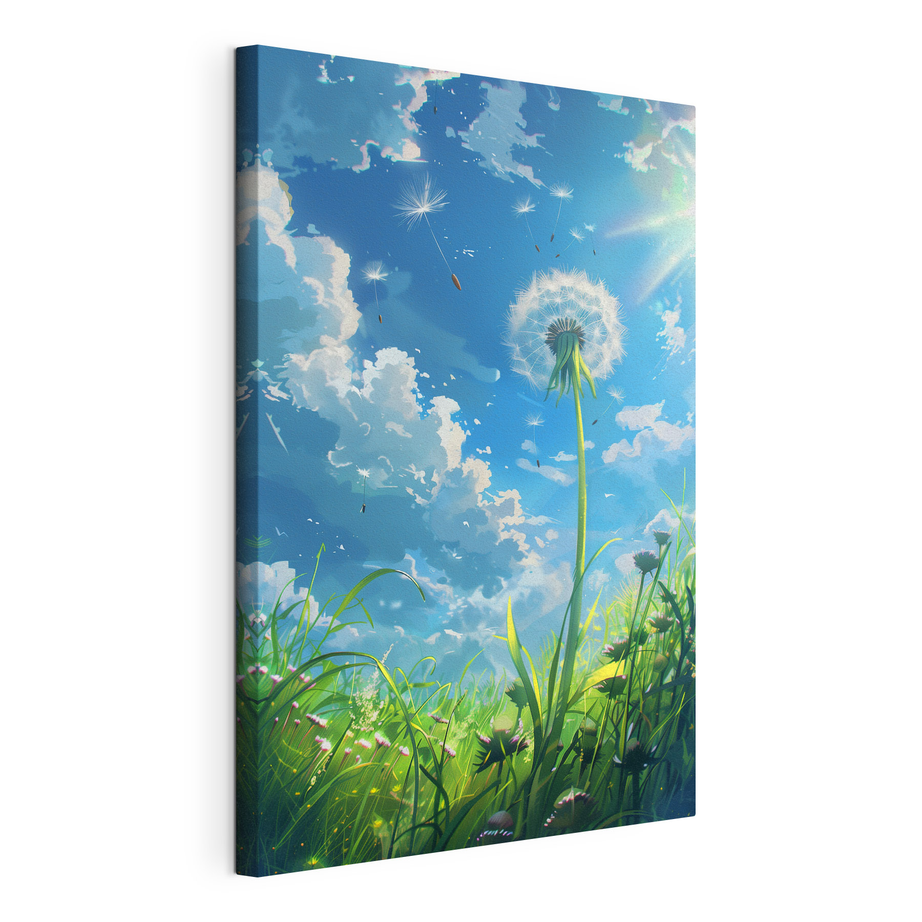 Dandelion in the sky