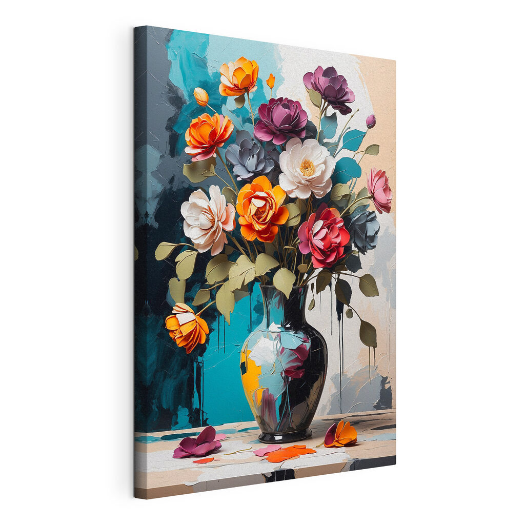 Vase with flowers in it