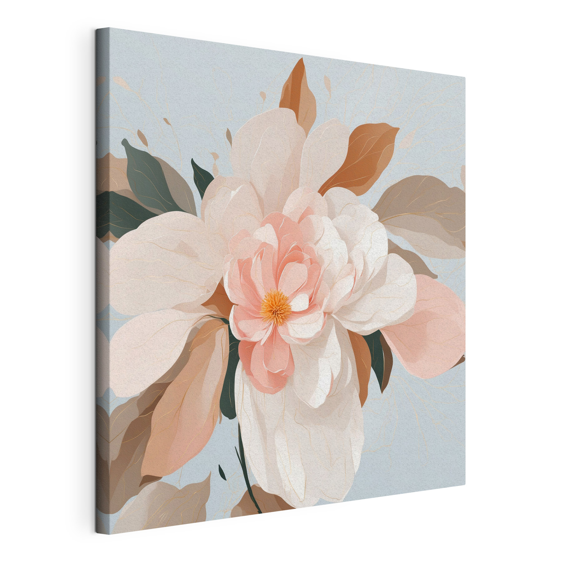Delicate blooms in soft pastel hues