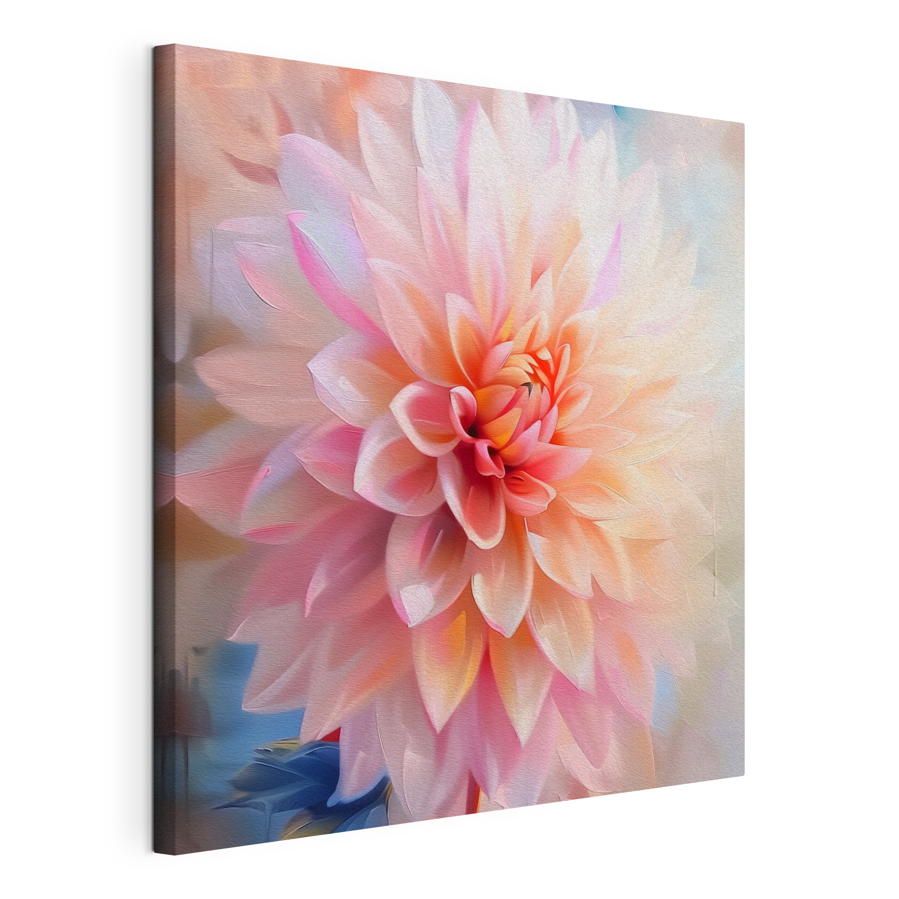 Delicate petals in soft hues