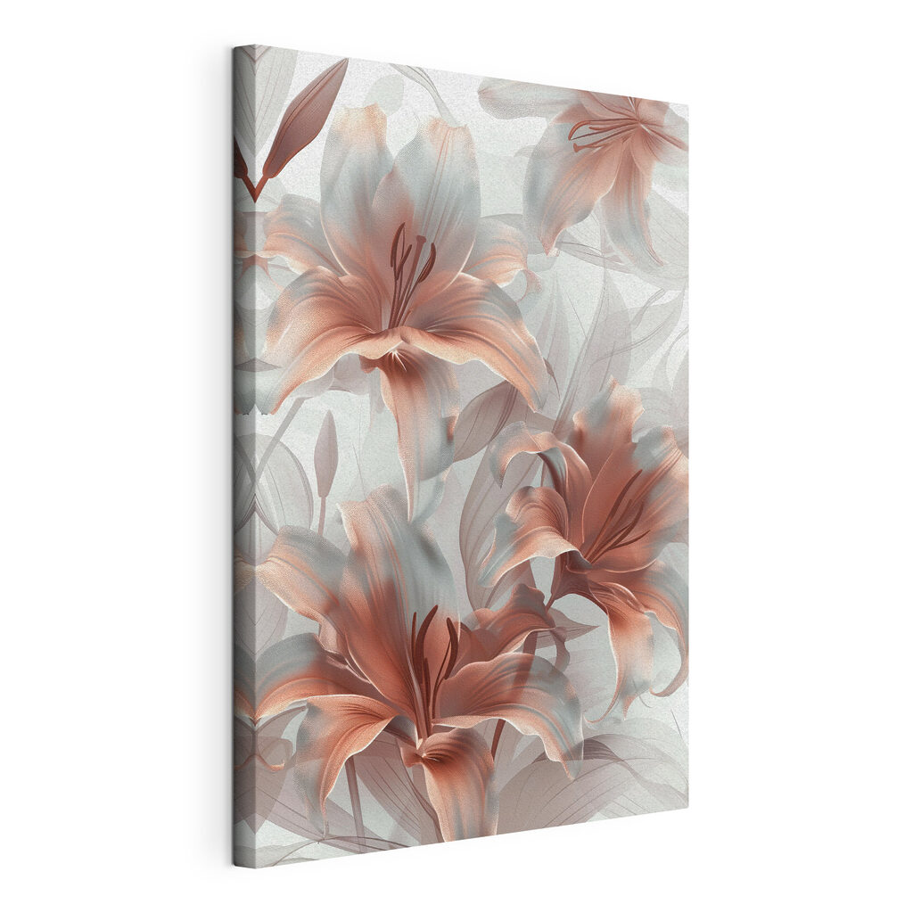 Elegant blooms in soft hues