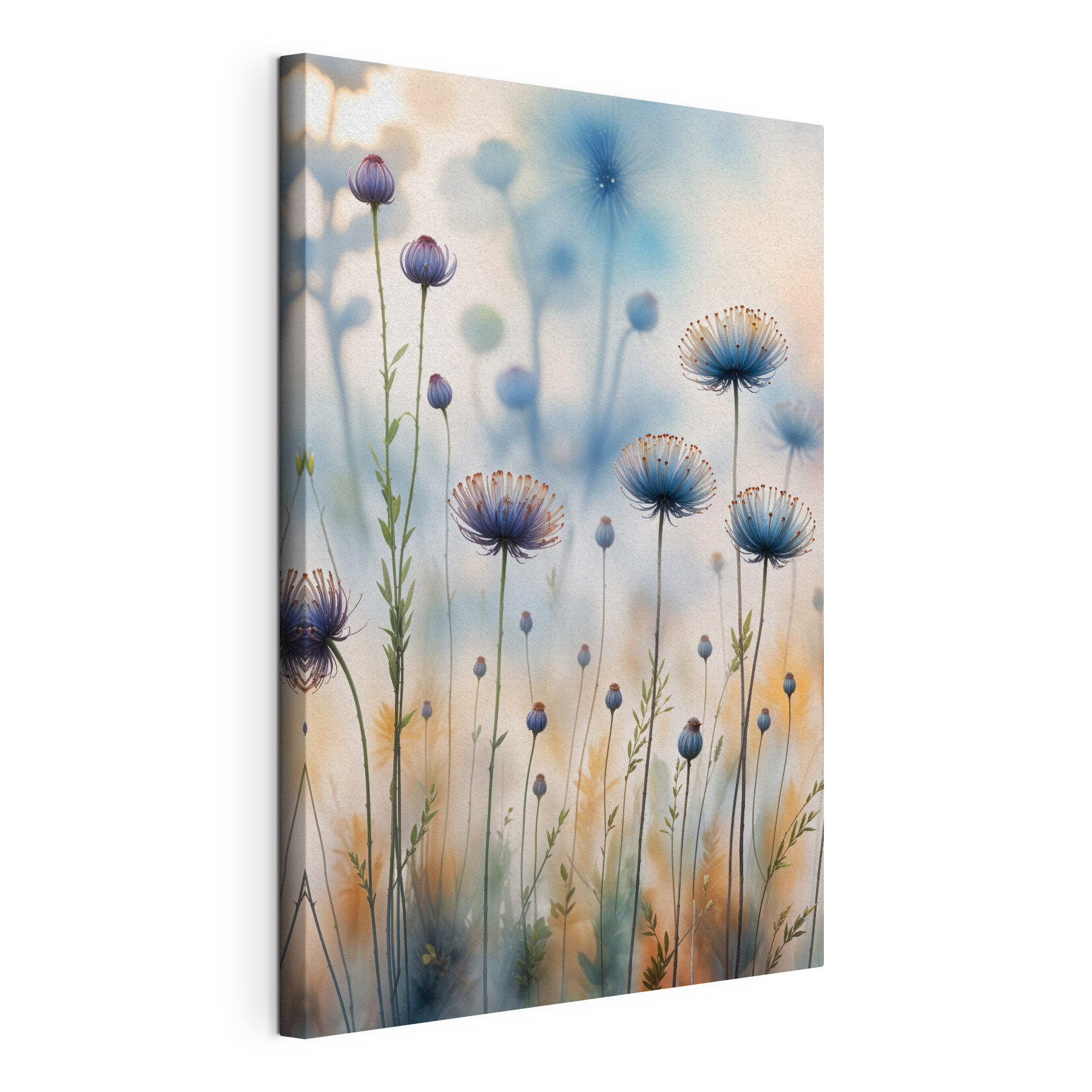 Delicate blooms in soft hues