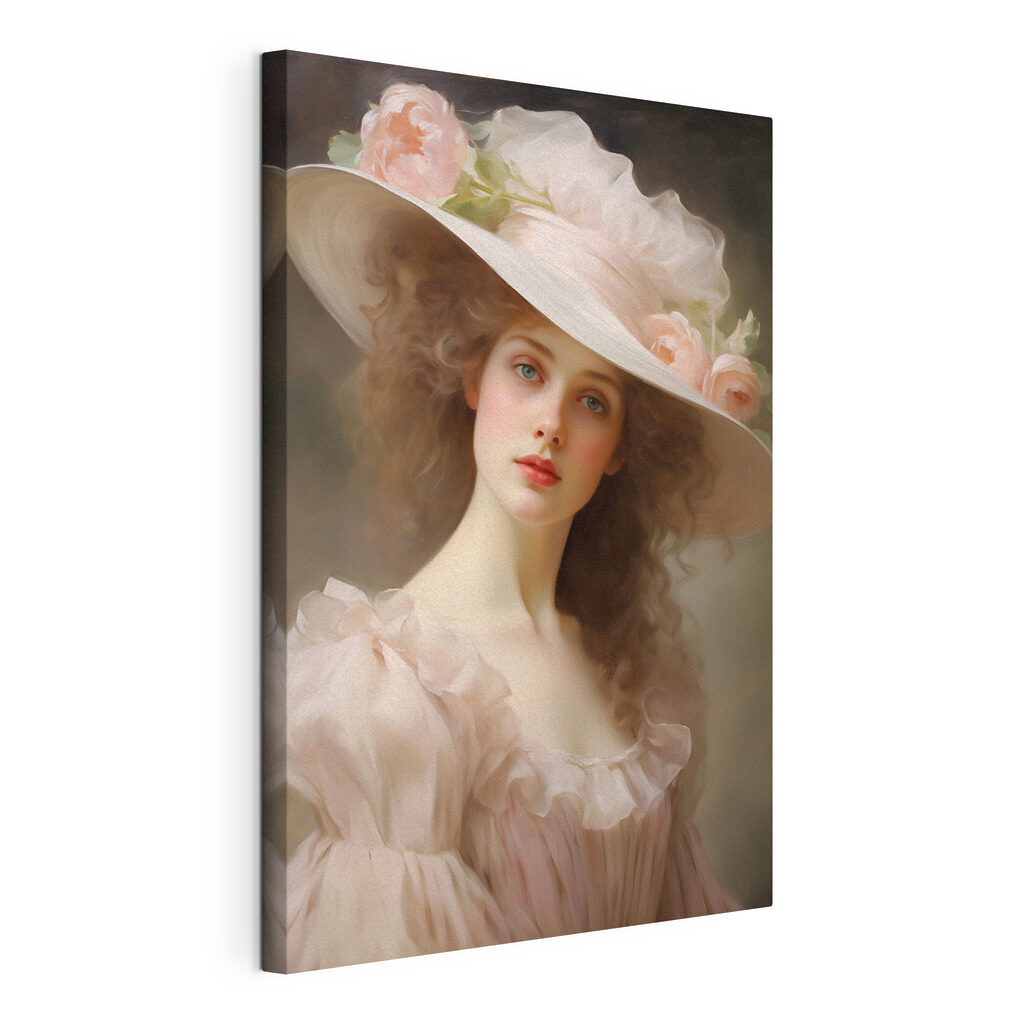 Woman in a hat