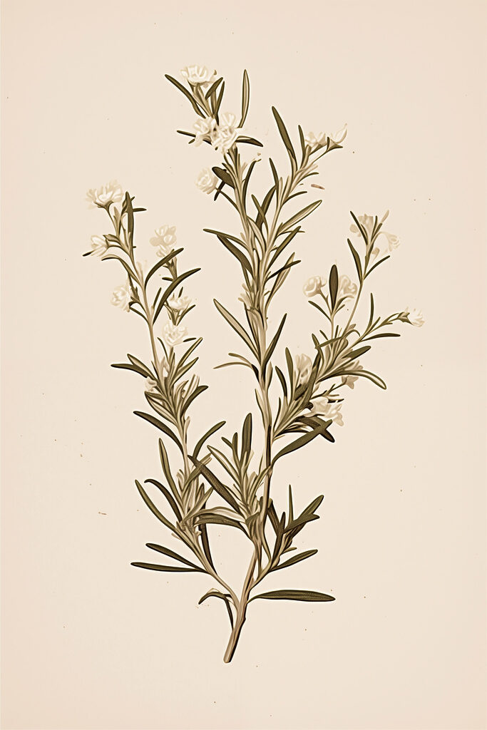 Plant with white flowers